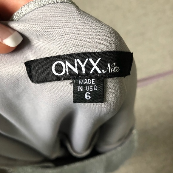 Silver size 6 maxi dress - Picture 3 of 3